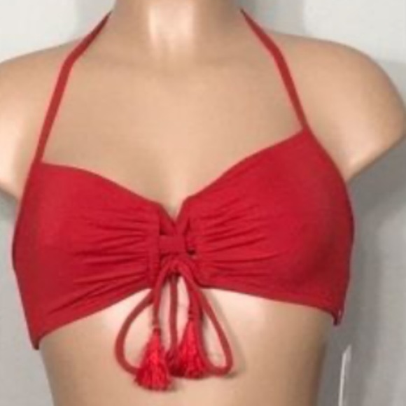 Michael Kors Cruise 2017 red Bikini lalter Top
Size medium - Picture 2 of 8